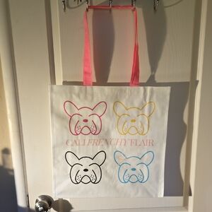 Our *Cali FRENCHY Flair* Brand French Bulldog Graphic Tote Bag